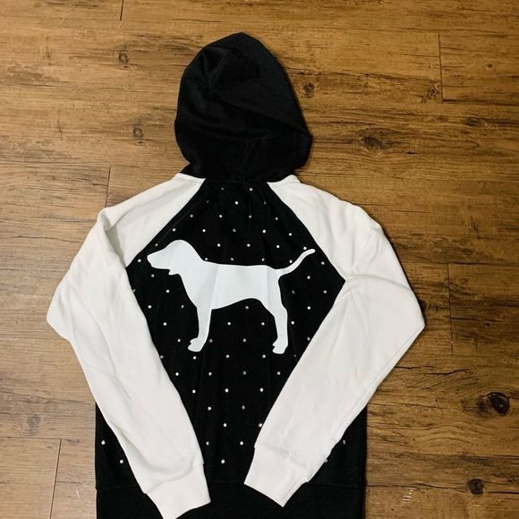 VS PINK PUP RHINESTONE BLING OUTFIT SET S - Picture 14 of 16